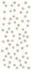 Spellbinders Glimmer Backgrounds Hot Foil Plate-Scattered Flowers Background GLP259 - 813233049360