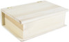 Multicraft Wood Keepsake Book Box-7"X5"X2.25" WS946 - 775749253931