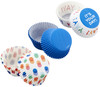 Standard Baking Cups 75/Pkg-Blue, Polka Dot And It's Your Day 4150505