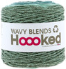 Hoooked Wavy Blends Yarn-Emerald Herb WAVYBLND-05 - 8719874832205