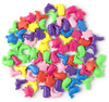 3 Pack CousinDIY Fun Shapes Pony Beads 4oz-Assorted 40000539