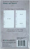 49 And Market Foundations Page Protectors 4"X8" 16/Pkg-Skinny & Squared FA33959