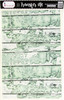 Dress My Craft Transfer Me Sheet 12.5"X18.5"-Wood Background #4 - DMCD3797 - 194186007240