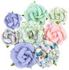 Prima Marketing Mulberry Paper Flowers-Rose Gouache/Watercolor Floral 653088