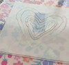 Maker Forte Stencil By Hedgehog Hollow 4.5"X5"-Heart Geode 20090353 - 618528391618