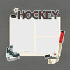Simple Stories Simple Pages Page Pieces-Hockey - SSSPPP-15938