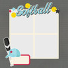 Simple Stories Simple Pages Page Pieces-Softball SSSPPP-15941