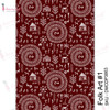 Dress My Craft Transfer Me Sheet A4-Folk Art #1 - DMCD3863