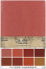 Idea-Ology Kraft-Stock Stack Cardstock Pad 6"X9" 24/Pkg-Warm, 8 Colors/3 Each - TH94112 - 040861941128