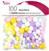 CousinDIY Pom-Pom Variety Pack 100/Pkg-Spring A50026M0-808 - 191648095883
