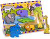 Melissa & Doug Chunky Puzzle 6pcs 12"X9"-Safari - MDCP-3722