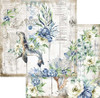 Stamperia Double-Sided Paper Pad 12"X12" 10/Pkg-Romantic Sea Dream, 10 Designs/1 Each SBBL87 - 59931100139905993110013990