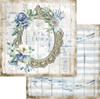 Stamperia Double-Sided Paper Pad 12"X12" 10/Pkg-Romantic Sea Dream, 10 Designs/1 Each SBBL87