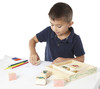 Melissa & Doug Wooden Stamp Set-Dinosaur - MDSS-1633 Melissa & Doug Wooden Stamp Set-Dinosaur - MDSS-1633