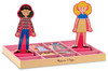 Melissa & Doug Magnetic Dress Up Kit-Abby & Emma MD4940