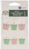 My Sweet By Frank Garcia Enamel Charms 6/Pkg-Butterfly 997021 - 655350997021