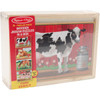 Melissa & Doug Wooden Jigsaw Puzzles In A Box 12pcs 4/pkg-Farm Animals MD3793 - 000772037938