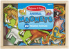 Melissa & Doug Wooden Magnet Set 20/Pkg-Animals MD475 - 000772004756