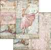 Stamperia Double-Sided Paper Pad 12"X12" 10/Pkg-Passion, 10 Designs/1 Each SBBL84