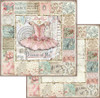 Stamperia Double-Sided Paper Pad 12"X12" 10/Pkg-Passion, 10 Designs/1 Each SBBL84