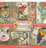 Stamperia Double-Sided Paper Pad 8"X8" 10/Pkg-Amazonia, 10 Designs/1 Each SBBS28