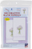 Jack Dempsey Stamped Decorative Hand Towel Pair 17"X28"-Lavender 320 791 - 013155027914