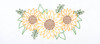 Jack Dempsey Stamped Pillowcases W/White Perle Edge 2/Pkg-Golden Sunflowers - 1600 721 Jack Dempsey Stamped Pillowcases W/White Perle Edge 2/Pkg-Golden Sunflowers - 1600 721