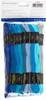 Coats & Clark 6-Strand Embroidery Floss Value Pack 36/Pkg-Pool Party - C11V0018