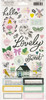 3 Pack Maggie Holmes Garden Party Cardstock Stickers 6"X12" 61/Pkg-Accents & Phrases MH004896