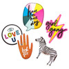 3 Pack Amy Tan Brave & Bold Vinyl Stickers 7/PkgAT002108