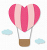 My Favorite Things Die-namics Die-Heart Air Balloon MFT1911 - 849923038499