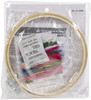 2 Pack Dimensions Embroidery Kit 6" Round-Teacup Bouquet-Stitched In Thread 72-76195