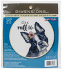 2 Pack Dimensions Counted Cross Stitch Kit 6" Round-Ruff Life (14 Count) 72-76108 - 088677761080