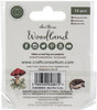 5 Pack Craft Consortium Woodland Metal Charms 15/Pkg-Silver Pine Comb CCMCHR18