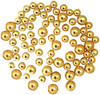6 Pack - Buttons Galore Pearlz Embellishment Pack 15g-Golden - PRLZ-107