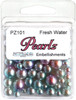 6 Pack Buttons Galore Pearlz Embellishment Pack 15g-Fresh Water PRLZ-101 - 840934081108
