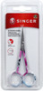 3 Pack Singer Curved Embroidery Scissors 4"-Pastel 00402 - 075691004026