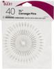 6 Pack CousinDIY Corsage Pins 1.5" 40/Pkg-Pearl White 40000705 - 191648095470