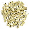 12 Pack CousinDIY Cupped Sequins -Gold, 8mm 200/Pkg A50026NM-874 - 191648096682