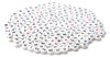 3 Pack - CousinDIY Alphabet Beads 7mm 250/Pkg-White Round With Black Letter - 40000439