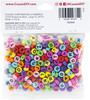 3 Pack - CousinDIY Alphabet Beads 7mm 250/Pkg-Assorted Round With Black Letters - 40000443