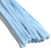 CousinDIY Chenille Stems 6mmx12" 25/Pkg-Light Blue 5A002F5T-00481