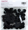 CousinDIY Pom-Poms .75" 45/Pkg-Black - A50026NK-00800