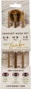 3 Pack Lion Brand Bamboo Crochet Hook Set-Sizes G/6mm To I/9mm 401-1702 - 023032061115