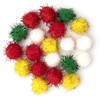 CousinDIY Pom-Poms 1" 20/Pkg-Christmas Darks 40000814