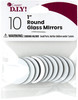 CousinDIY Round Glass Mirrors 10/Pkg-1" 40000661 - 191648095159