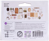 3 Pack Golden Desert Cardstock Ephemera 40/Pkg-Shapes, Tags, Words, Foiled Accents 645762