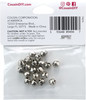 CousinDIY Jingle Bells .25" 20/Pkg-Silver - 40000631 CousinDIY Jingle Bells .25" 20/Pkg-Silver - 40000631