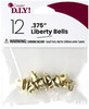 CousinDIY Liberty Bells .375" 12/Pkg-Gold - 40000452 - 191648093803