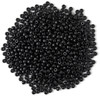 CousinDIY Pony Beads 6mmx9mm 720/Pkg-Opaque Black - PB720-847